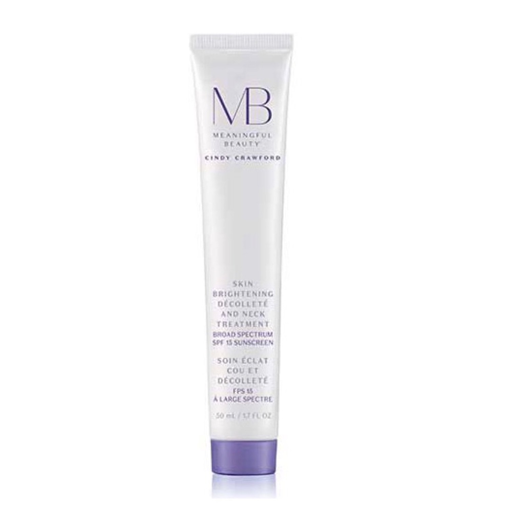 NEW Meaningful Beauty Skin Brightening Décolleté & Neck Treatment